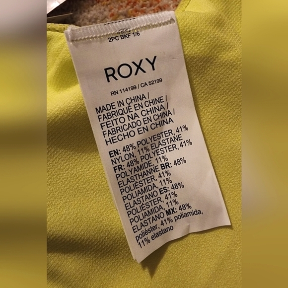 Roxy Beautiful Sun Bralette Bikini Top - NWT - Picture 5 of 12